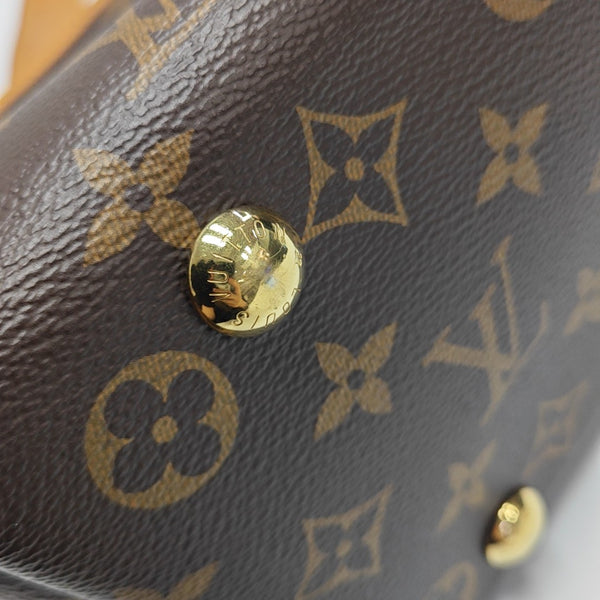 CARRYALL PM Monogram Coated Canvas Brown