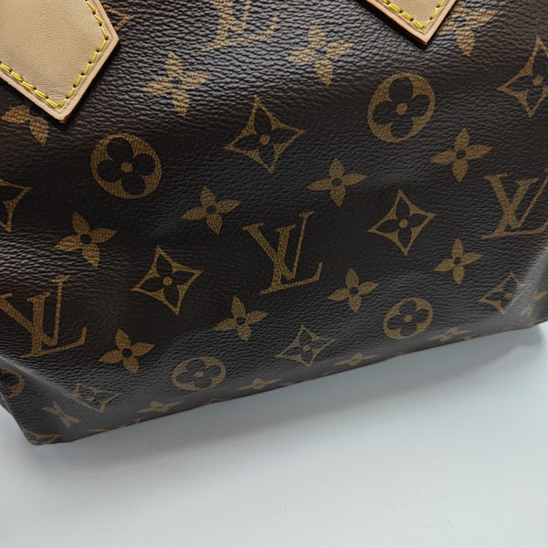 Authenticated pre-owned  SPEEDY 25 Monogram Coated Canvas Brown - Shoulder Bag at Looply
