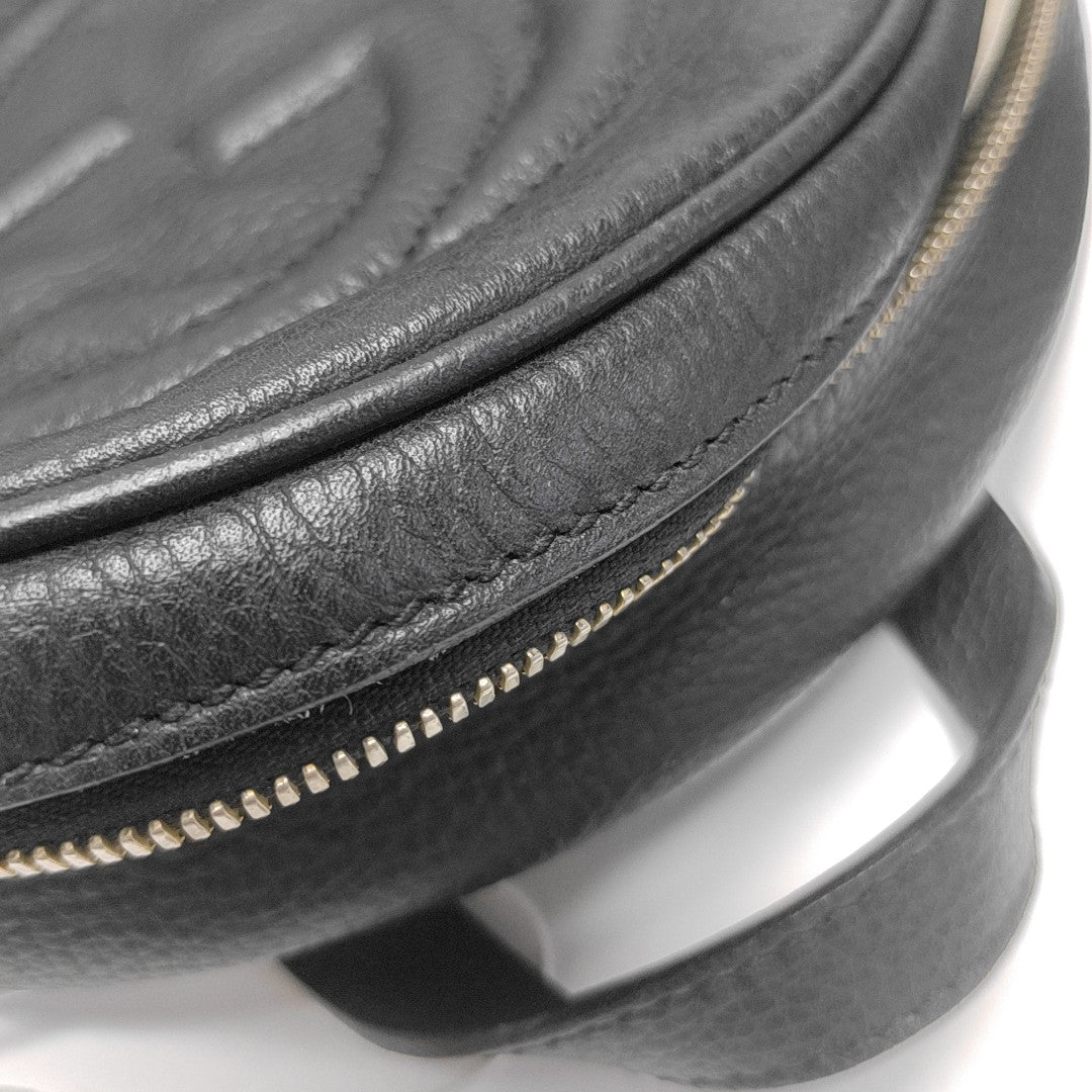 Calfskin Backpack Black