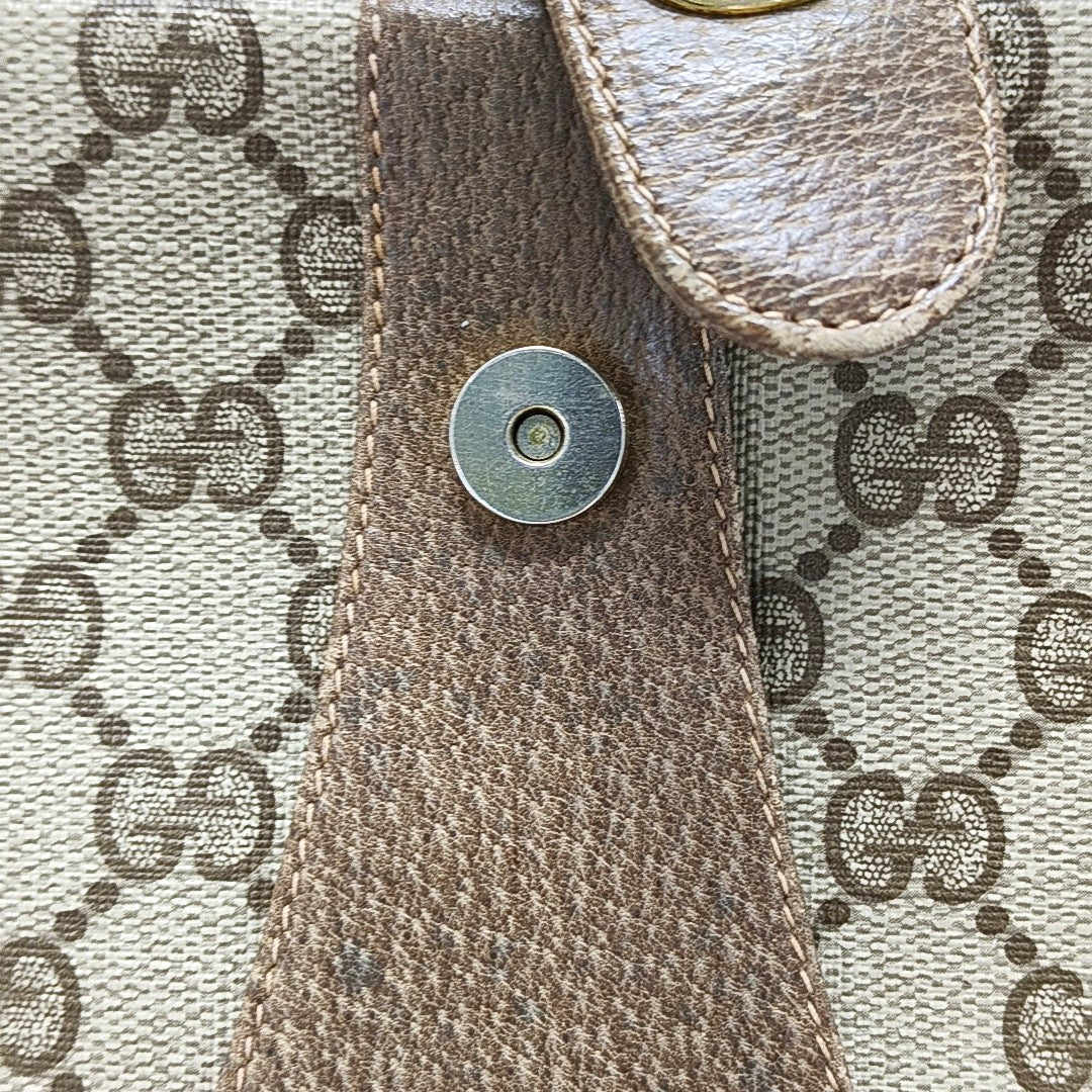 Ophidia Monogram Coated Canvas Beige