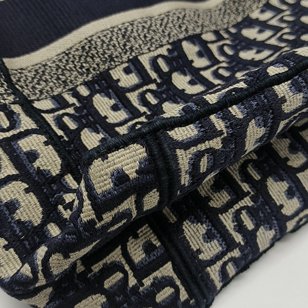 Diorcamp Large Oblique Canvas Blue