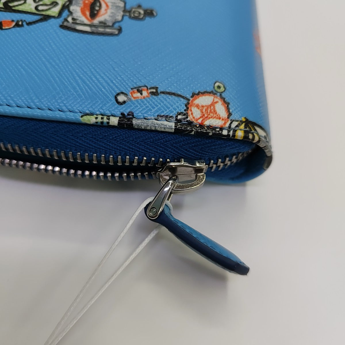 Calfskin Wallet Blue