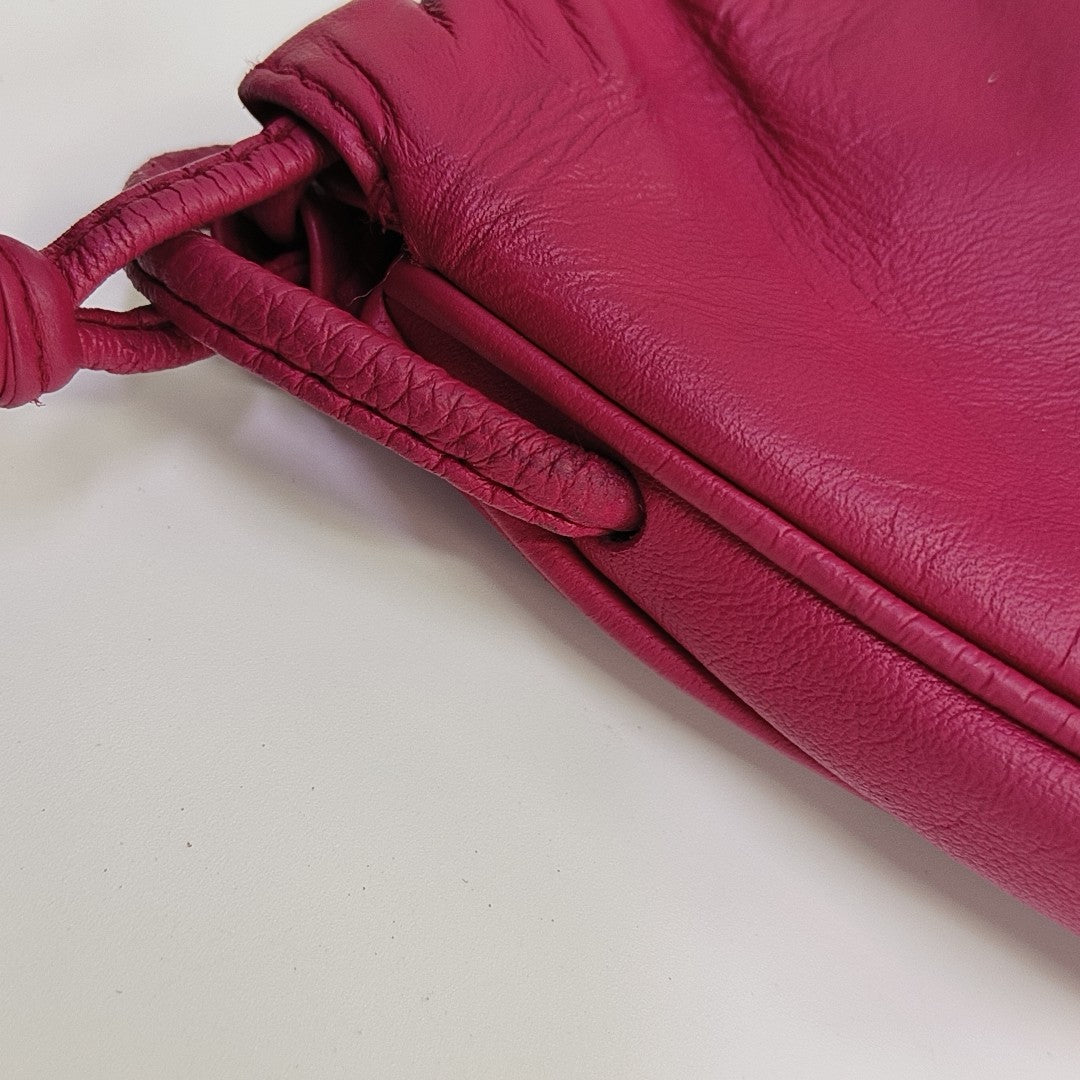 Calfskin Crossbody Bag Red