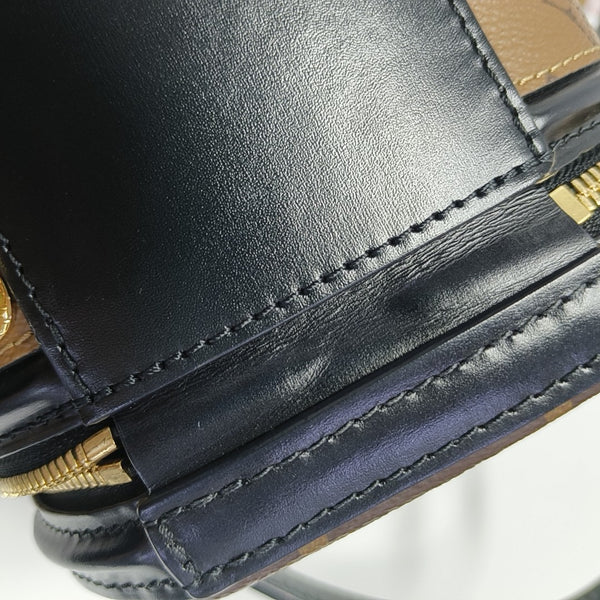 CANNES PM Monogram Coated Canvas Brown