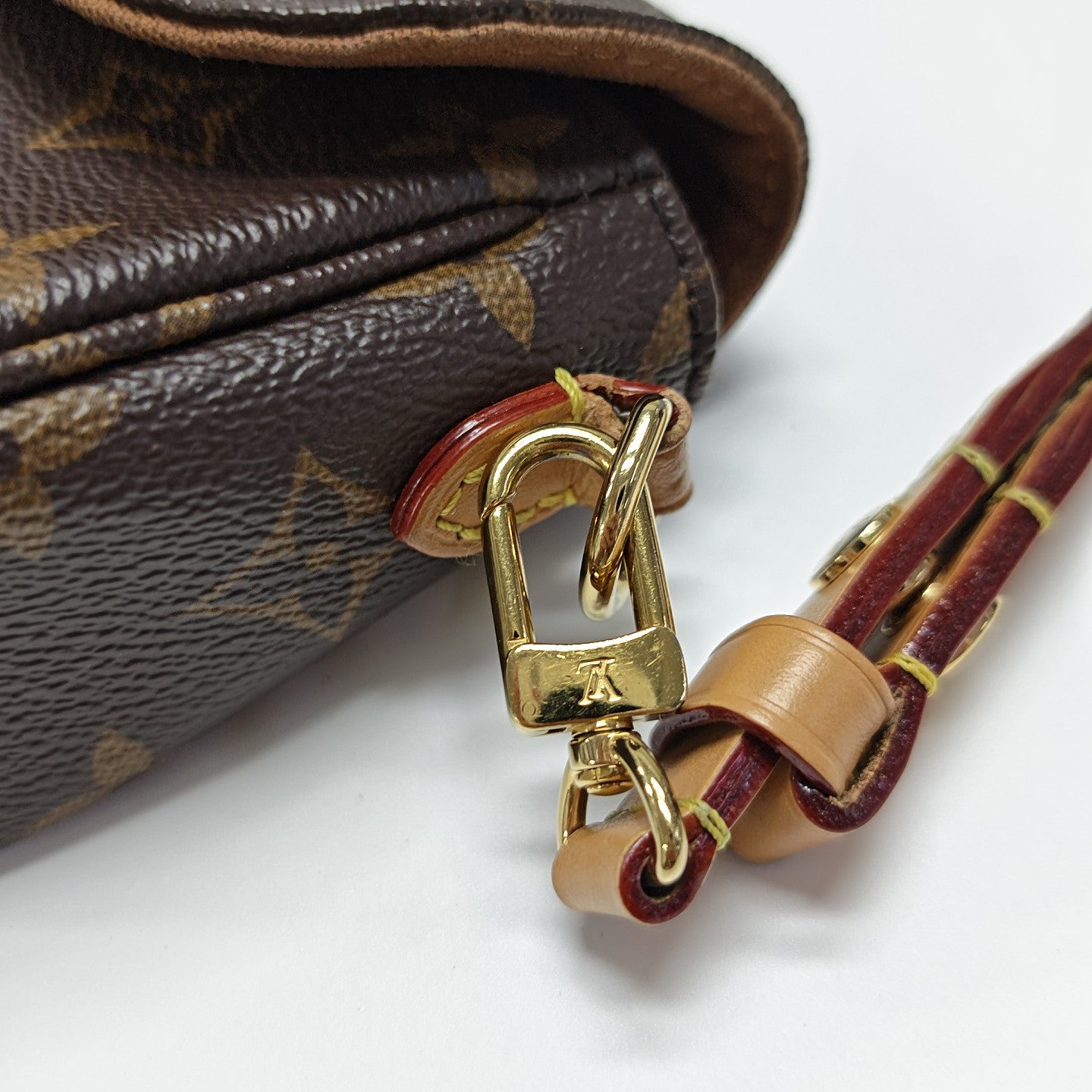 IVY Monogram Coated Canvas Brown