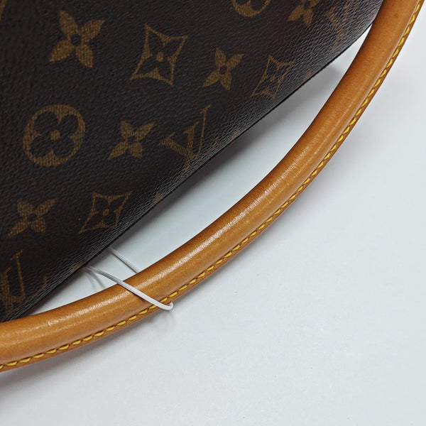 LOOPING MM Monogram Coated Canvas Brown