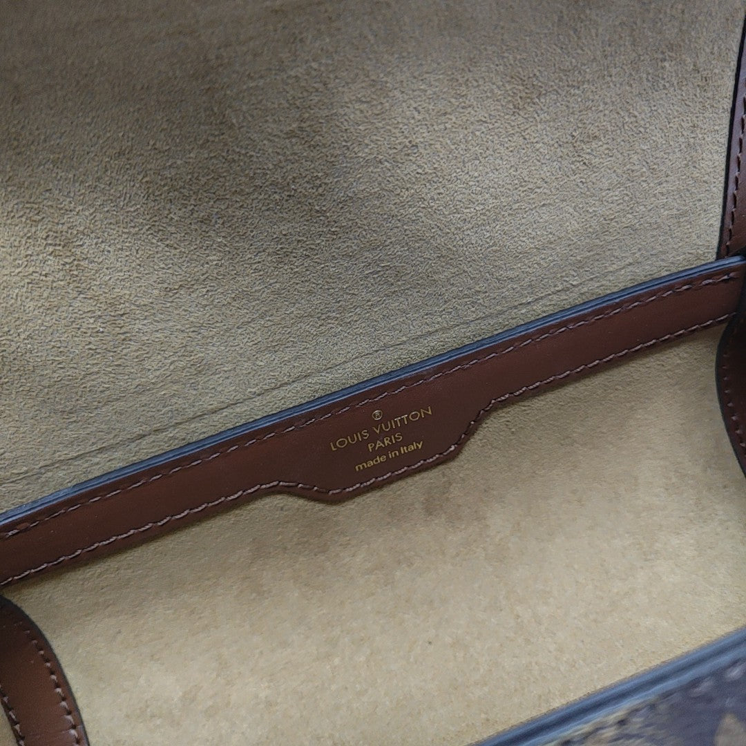 PAPILLON 19 Monogram Coated Canvas Brown
