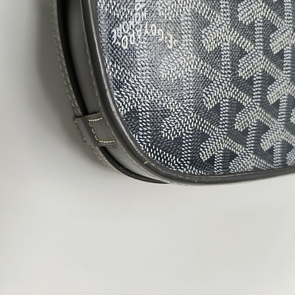 Belvedere Coated Canvas Gray