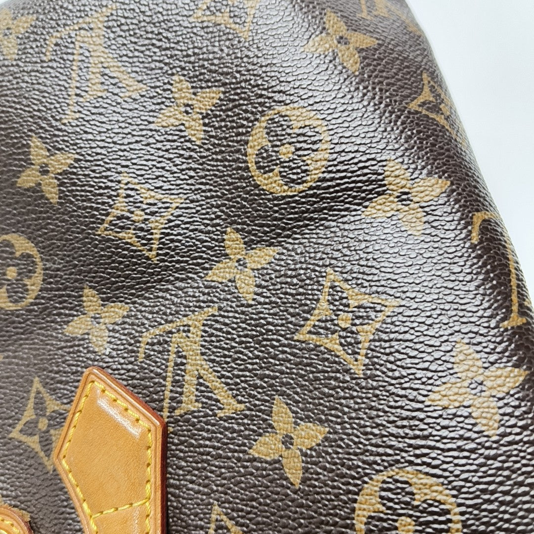 WILSHIRE PM Monogram Coated Canvas Brown