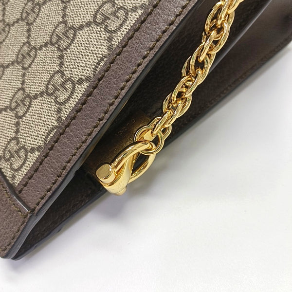 Authenticated pre-owned  Ophidia Medium Monogram Coated Canvas Beige - Shoulder Bag at Looply
