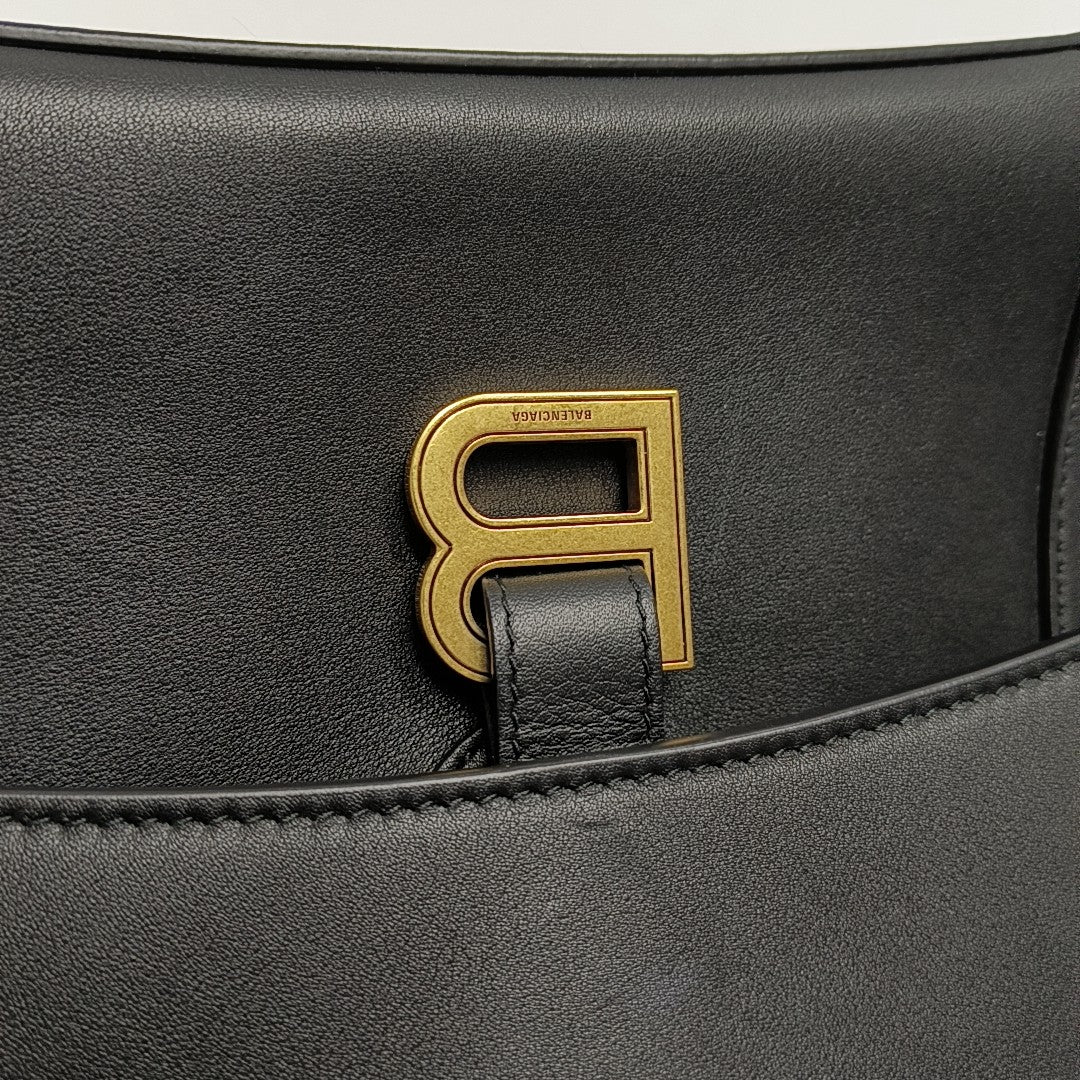 Downtown Small Calfskin Black