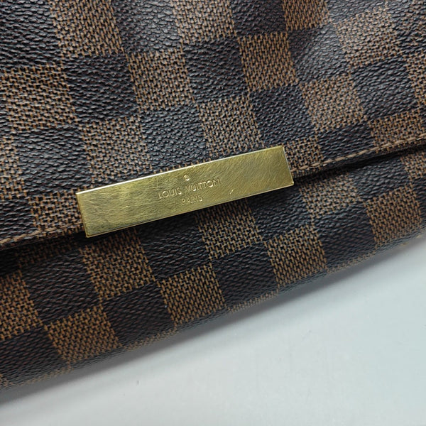 FAVORITE PM Coated Canvas Brown