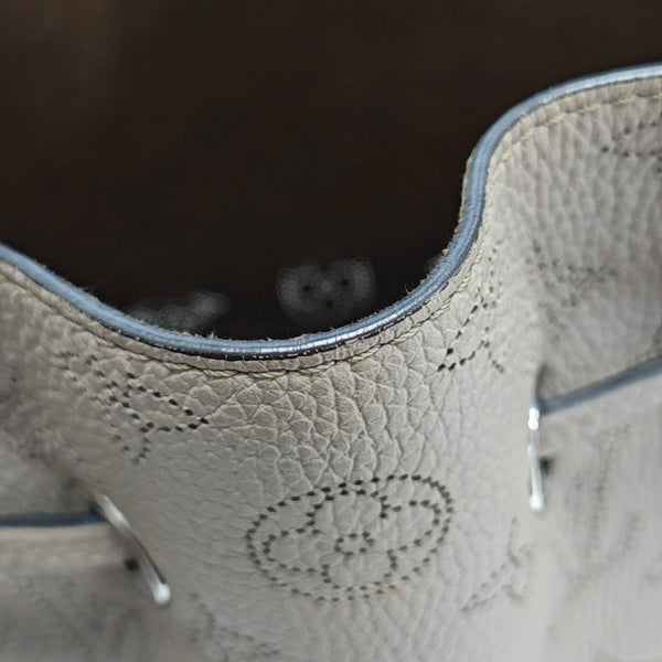 BELLA Monogram Calfskin Gray