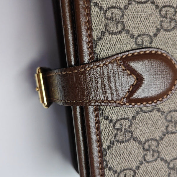 Retro Mini Monogram Coated Canvas Beige