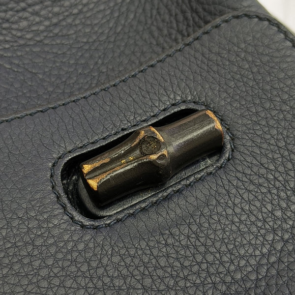 Bamboo 1947 Medium Calfskin Blue
