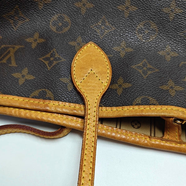 NEVERFULL GM Lona revestida Monogram Marrón