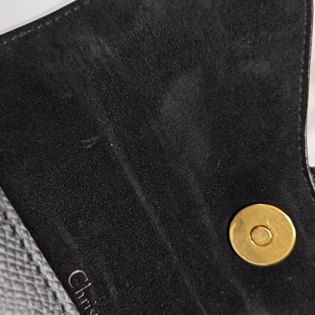 Saddle Mini Calfskin Black
