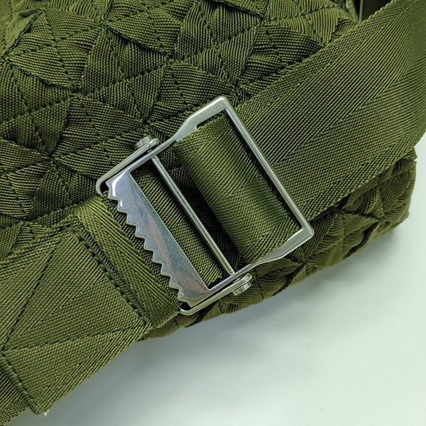 Fabric Shoulder Bag Green