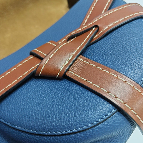 Gate Small Calfskin Blue