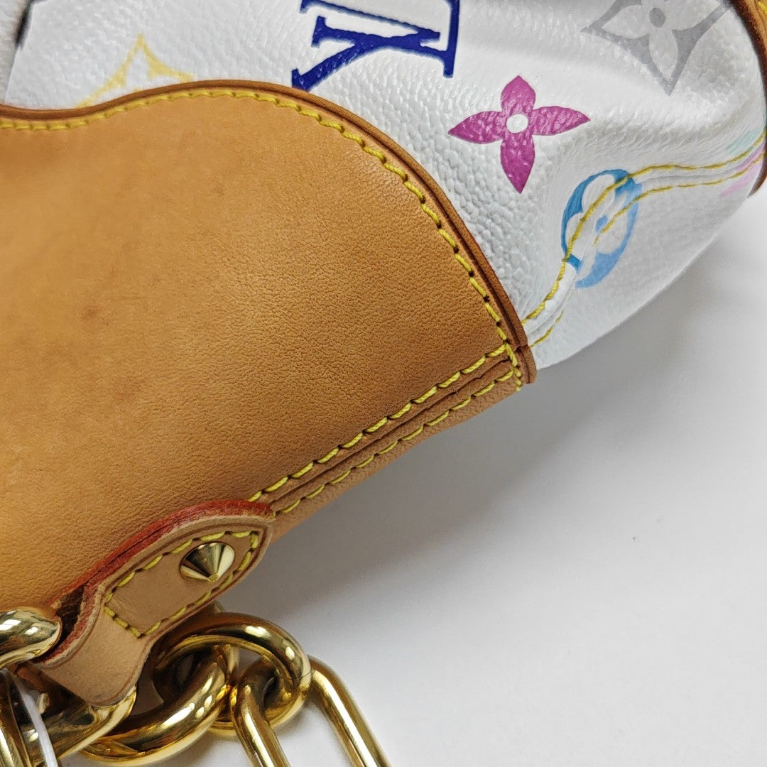 LV × TM JUDY PM Monogram Coated Canvas White