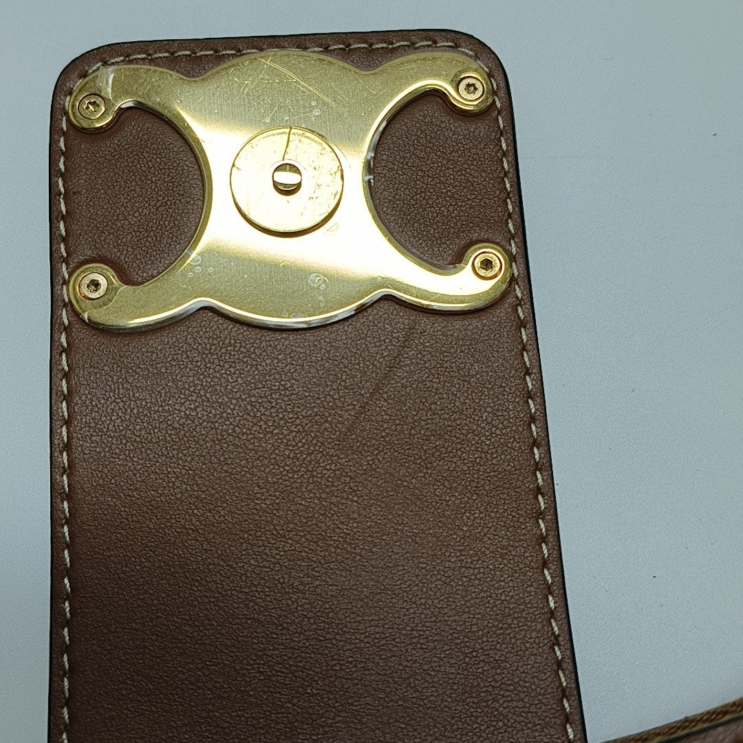 AVA TRIOMPHE Medium Calfskin Yellow