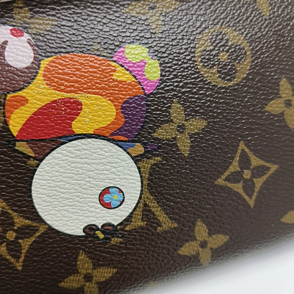 ZIPPY Monogram Coated Canvas Brown Wallet
