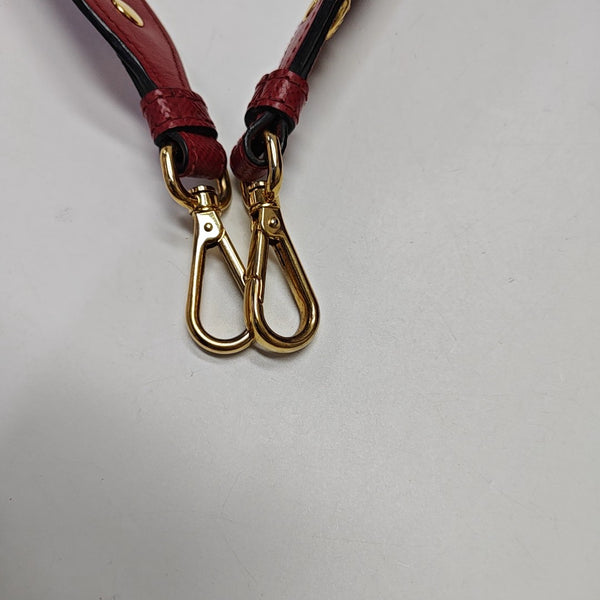 Monochrome Calfskin Red