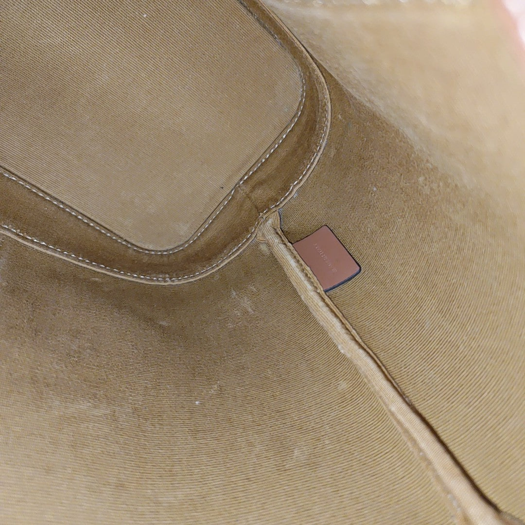 TRIOMPHE CANVAS Small Coated Canvas Brown