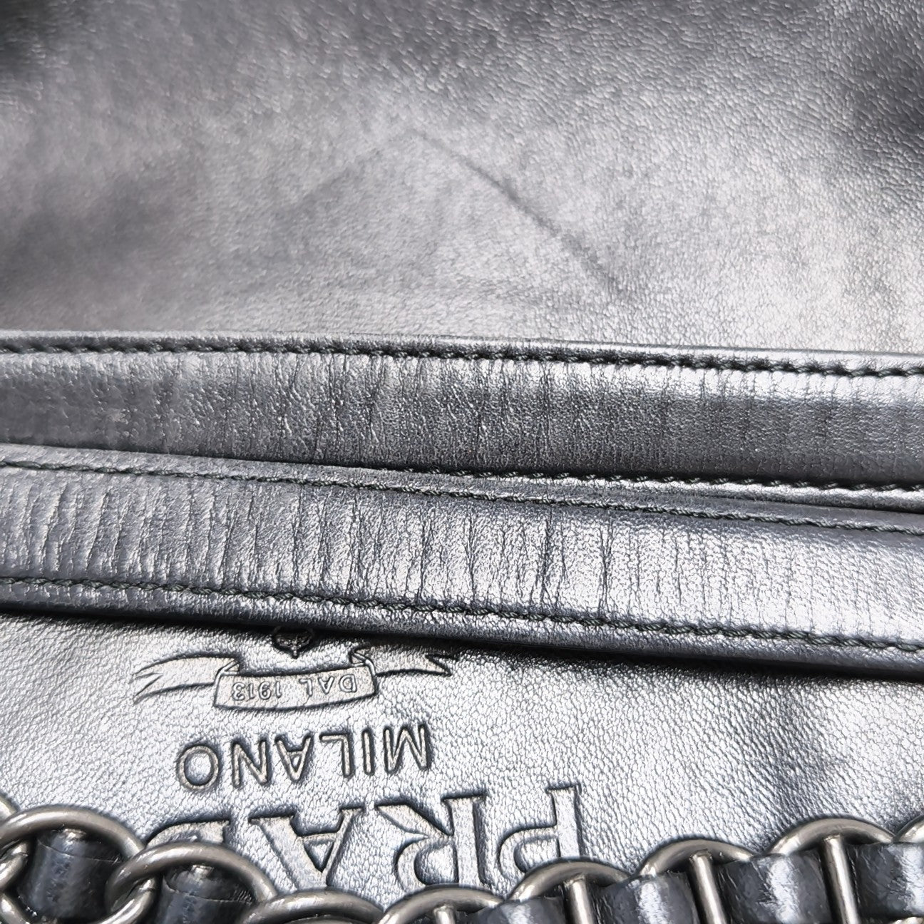 Leather Tote Bag Black