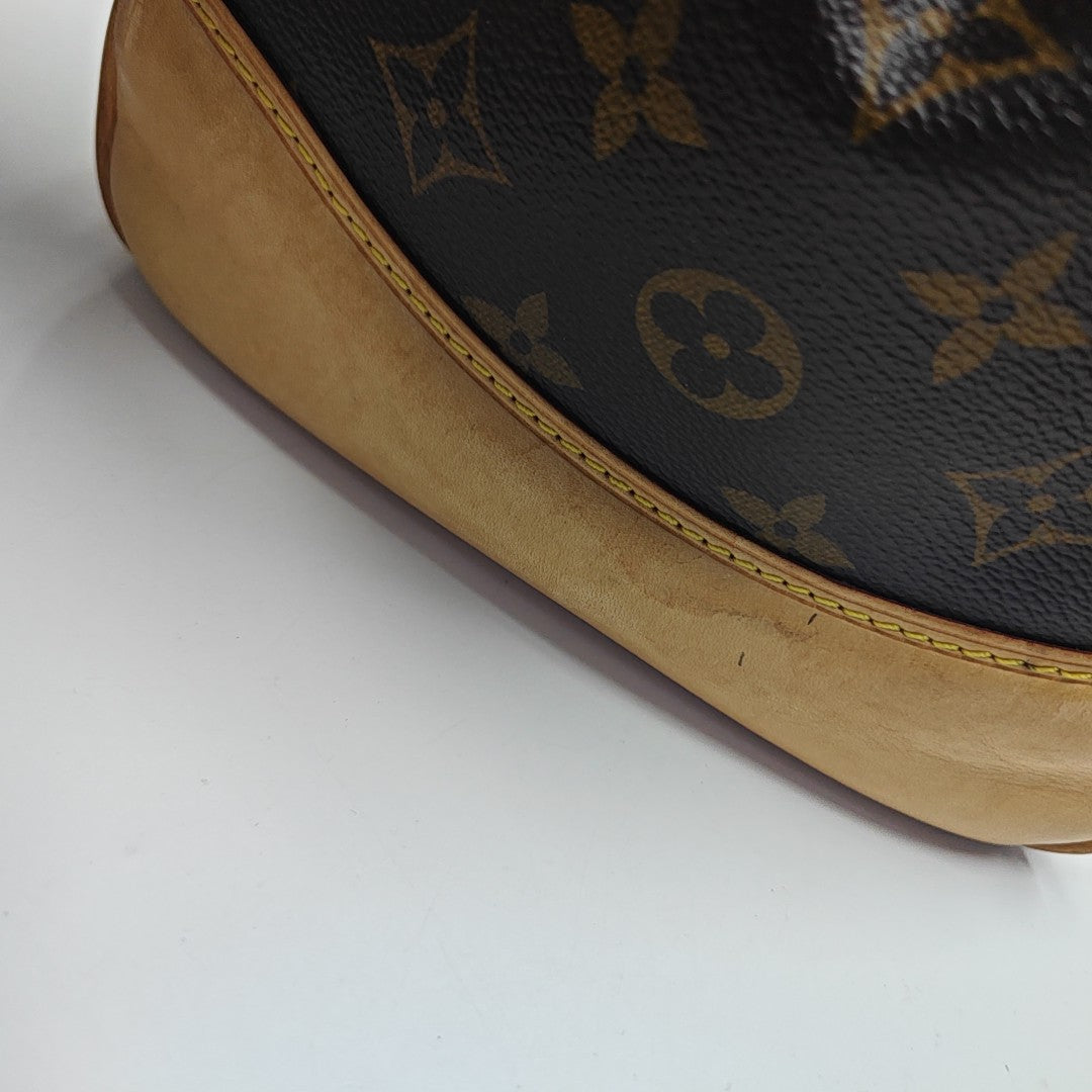 BEVERLY GM Monogram Coated Canvas Brown