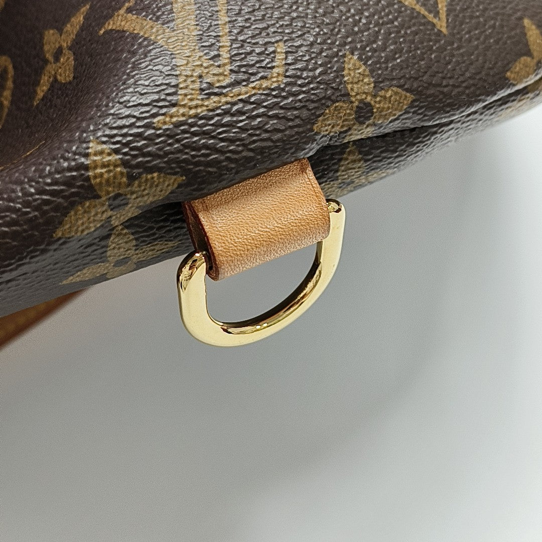 BUMBAG Monogram Coated Canvas Brown
