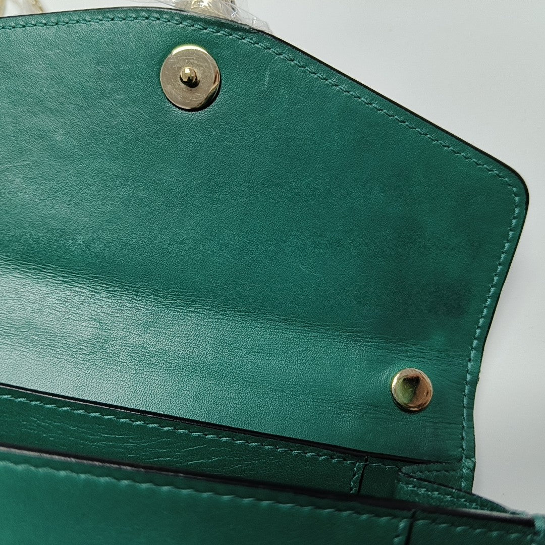 SERPENTI FOREVER Calfskin Green
