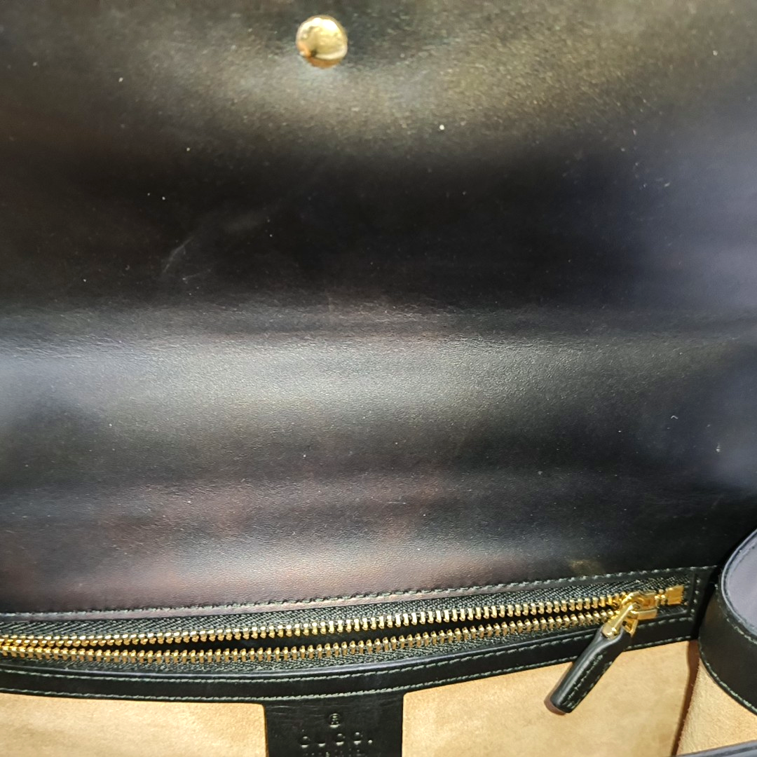 Sylvie Small Calfskin Black