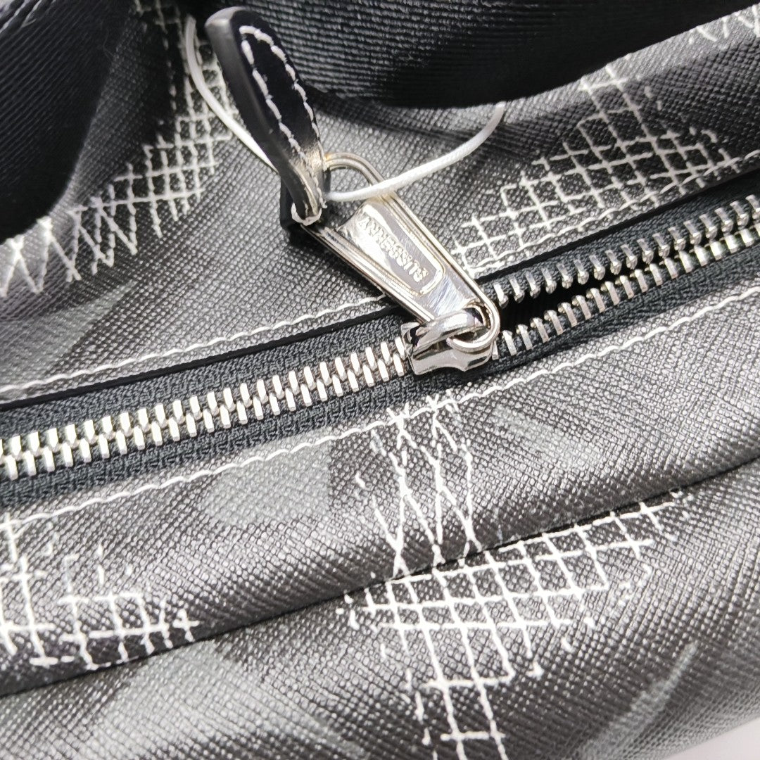 Sonny Medium Coated Canvas Gray