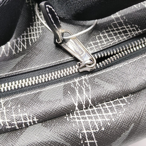 Sonny Medium Coated Canvas Gray
