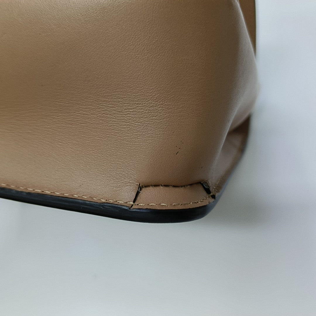 Interlocking G Mini Quilted Calfskin Brown