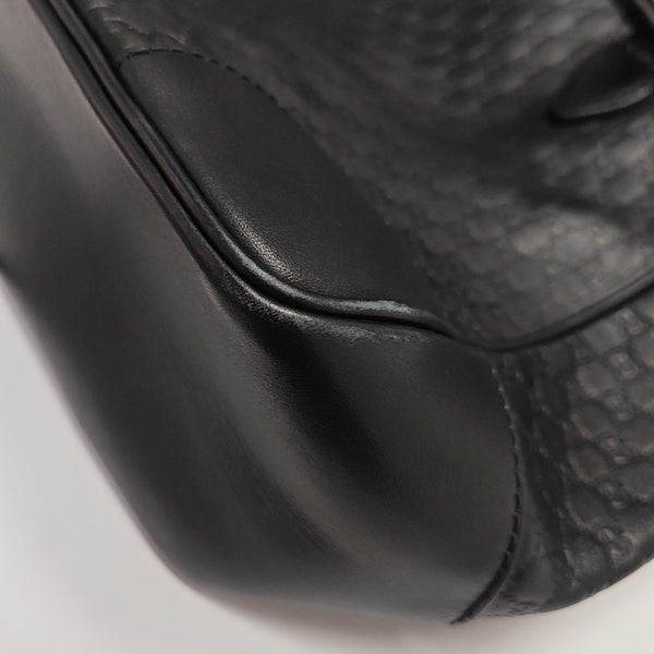 Bree Monogram Calfskin Black