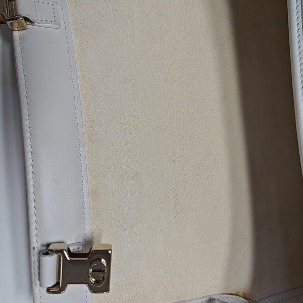 Diorcamp Small Calfskin White