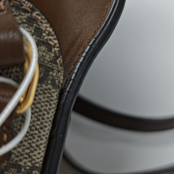 Horsebit 1955 Mini Coated Canvas Beige