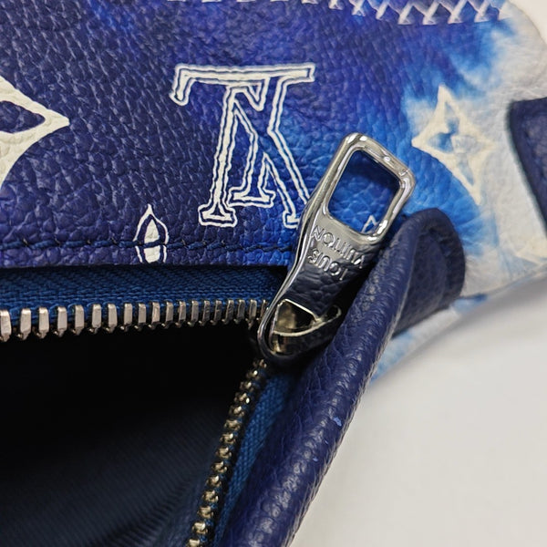 DISCOVERY PM Monogram Calfskin Blue