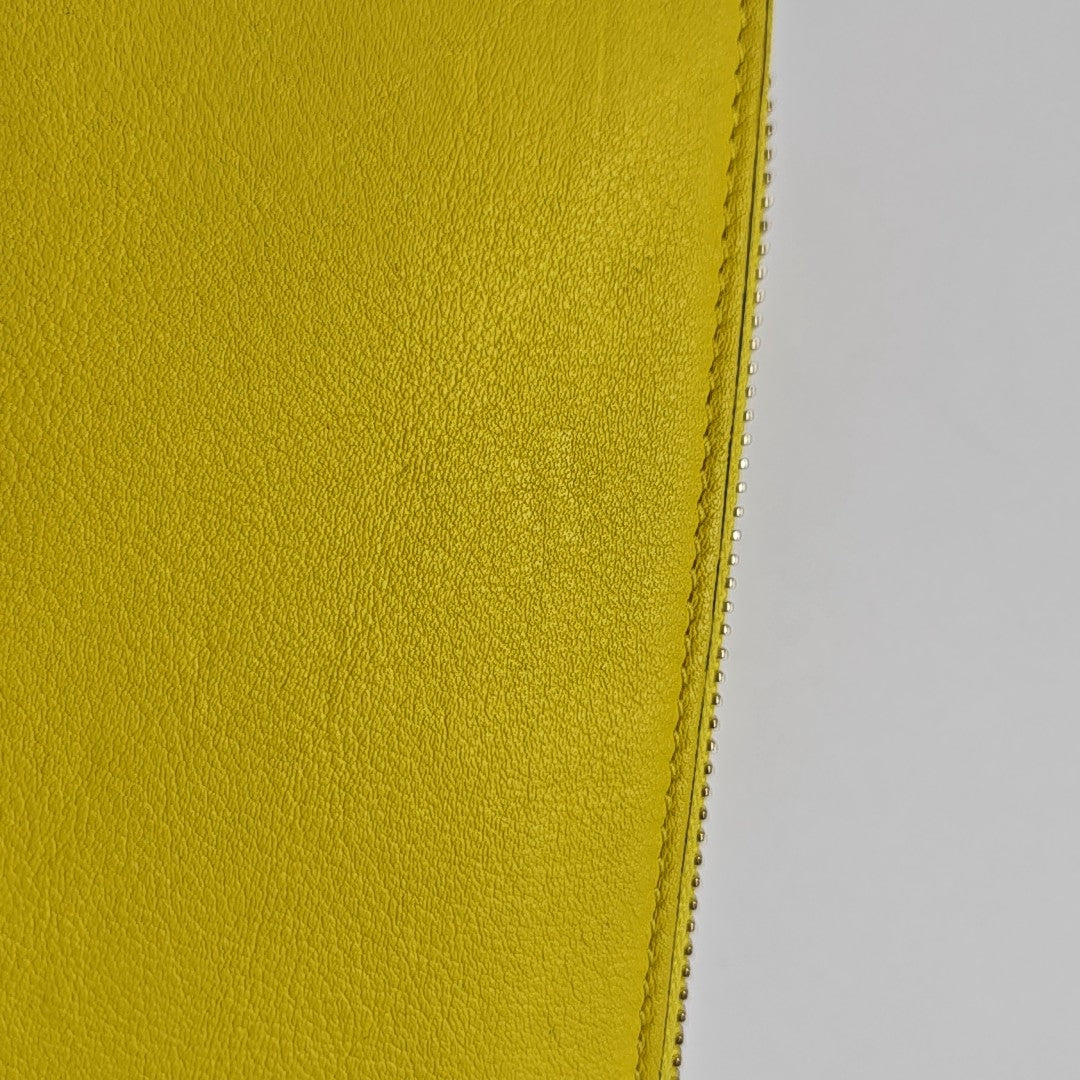 Calfskin Wallet Blue
