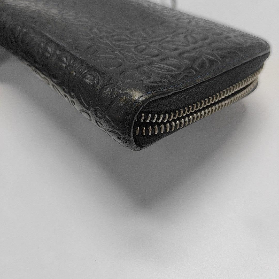 Repeat Calfskin Blue Wallet