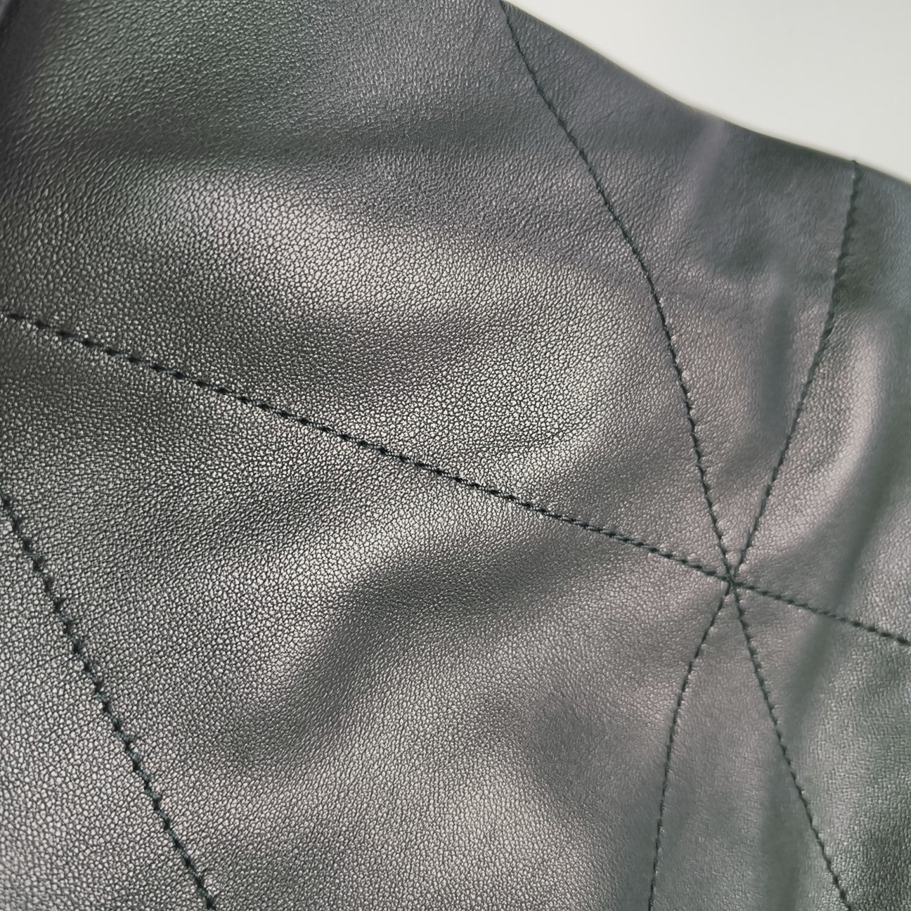 JAMIE POCHON Lambskin Black
