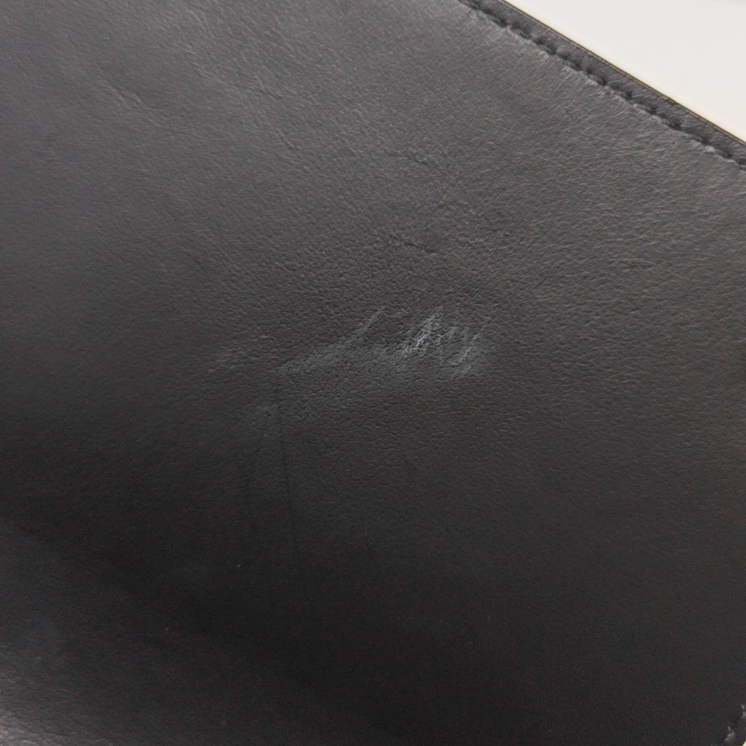 Calfskin Shoulder Bag Black