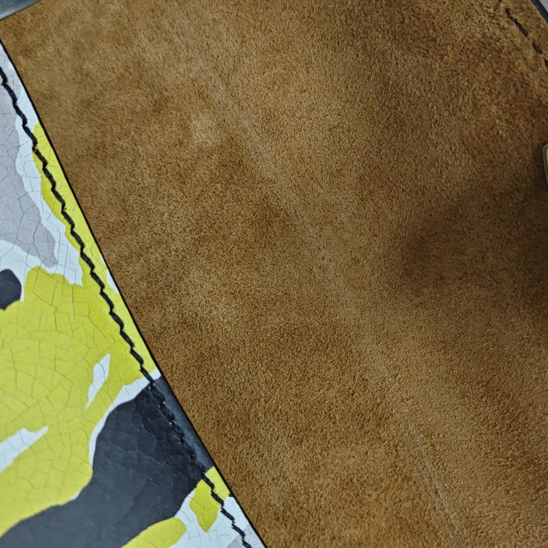 Calfskin Shoulder Bag Multicolor