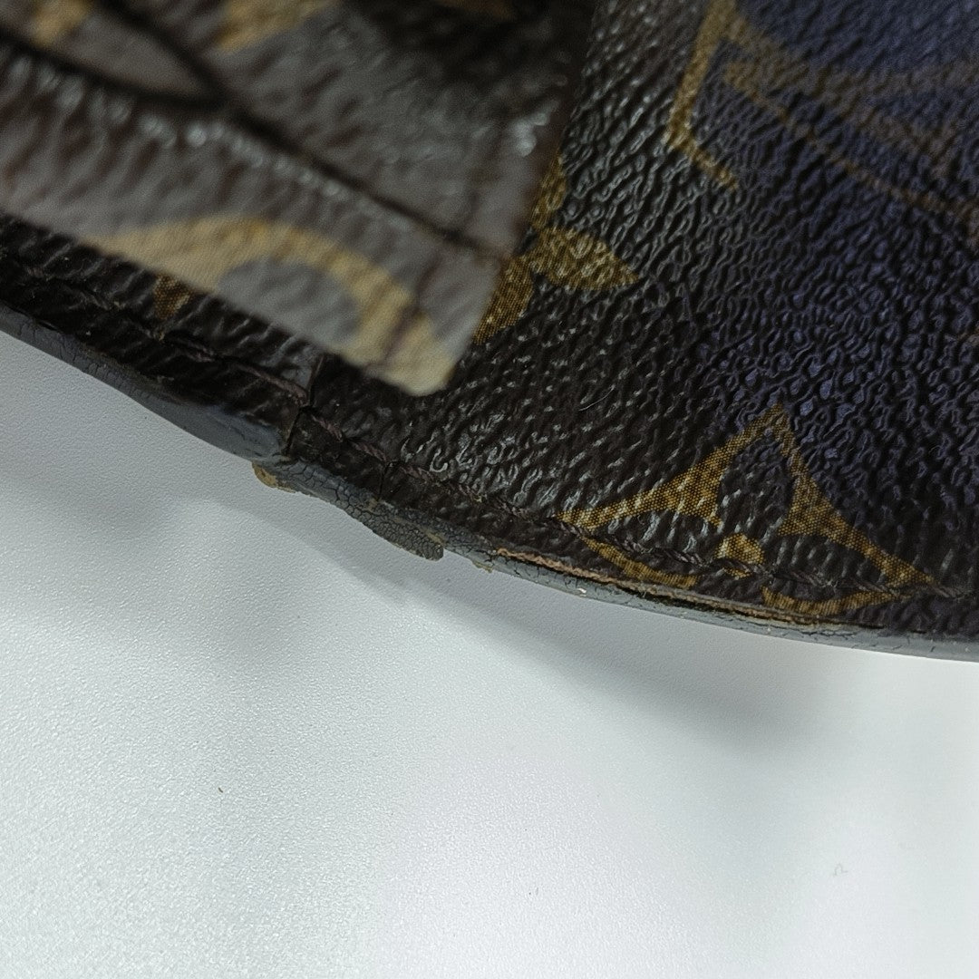 MÉTIS MM Monogram Coated Canvas Brown