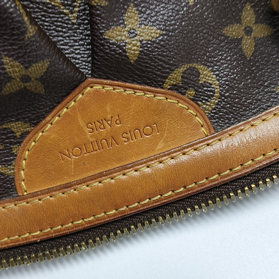 TIVOLI GM Monogram Coated Canvas Brown