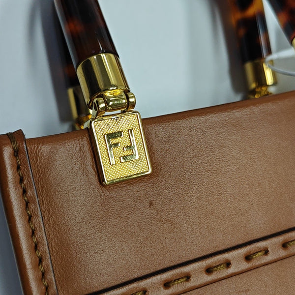 Sunshine Mini Calfskin Brown