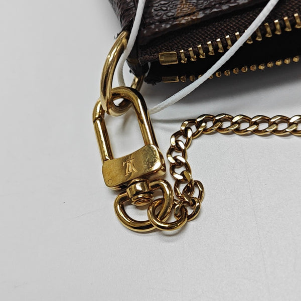 ACCESSOIRES Mini Monogram Coated Canvas Brown