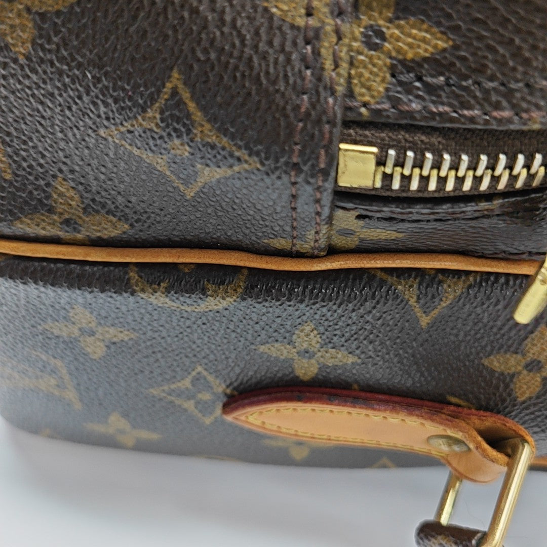 NIL Monogram Coated Canvas Brown